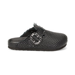 Sabot neri intrecciati, Primadonna, 237810613EINERO036, 001 preview