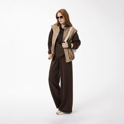 Sweat-shirt marron fonc&eacute; urban chic, Primadonna, 27C925602TSMOROM, 003 preview