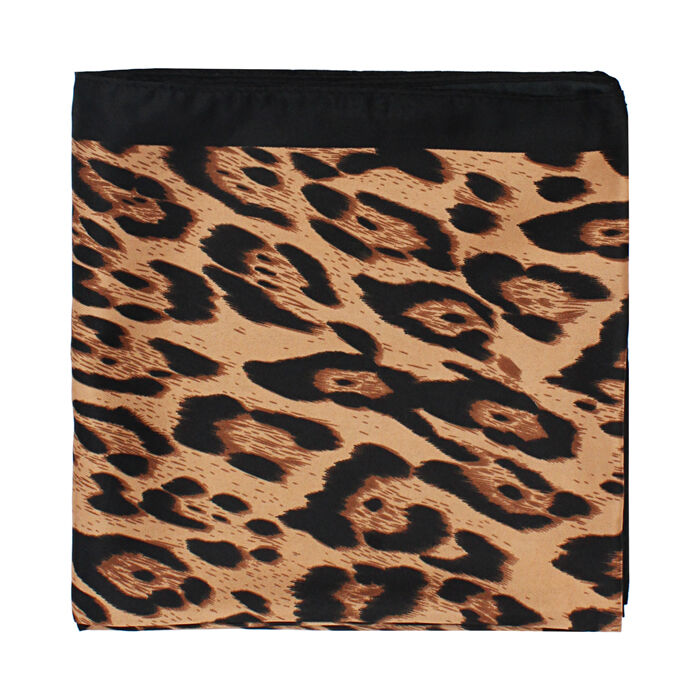 Foulard da donna leopard-marrone, Primadonna, 25B462301TSLEMAUNI