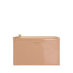Monedero mujer nude con cremallera, Primadonna, 255101005VENUDEUNI, 001a