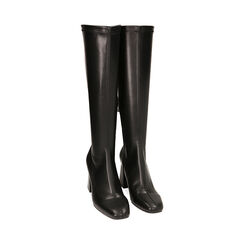 Stivali neri, tacco 7,5 cm, Primadonna, 224859813EPNERO040, 002 preview
