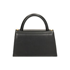 Minibag nera con borchie, Primadonna, 235124746EPNEROUNI, 003 preview