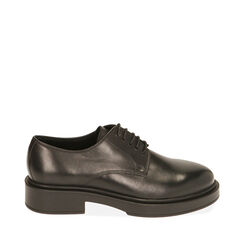 ZAPATOS ACORDONADO PIEL NERO, Primadonna, 20B813503PENERO036, 001a