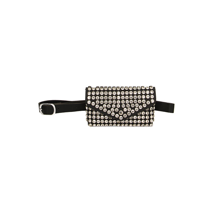 Portatelefono negro-plateado grande, Primadonna, 240300063ETNEARUNI