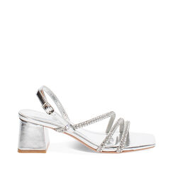 Sandale à talon femme argent super élégante, Primadonna, 254941776LPARGE035, 001a