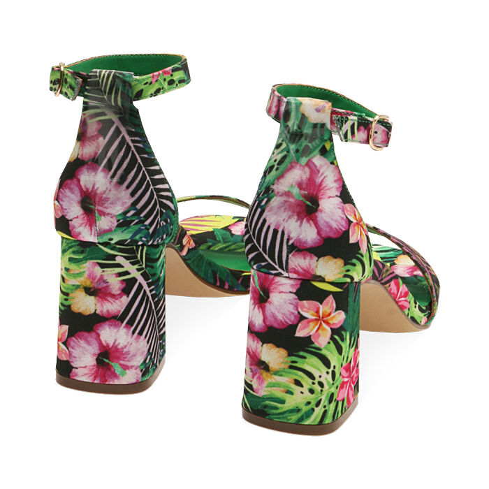 Talons 2025 imprimé fleuri