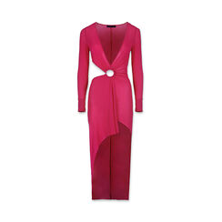 Vestido de mujer fucsia en tejido, Primadonna, 25C924404TSFUCSM, 001a