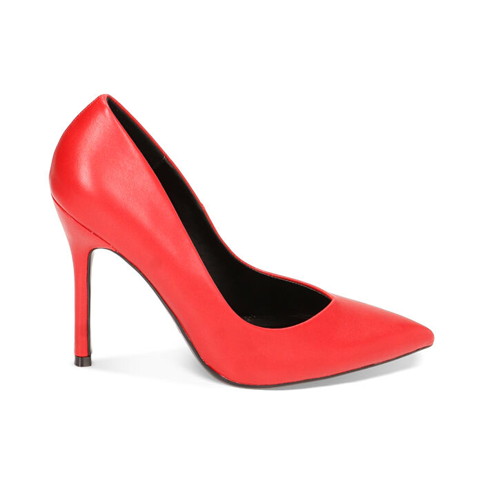 Scarpe new arrivals decollete rosse