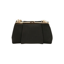 Mini bag nera in tessuto, Primadonna, 215124050LYNEROUNI, 003 preview