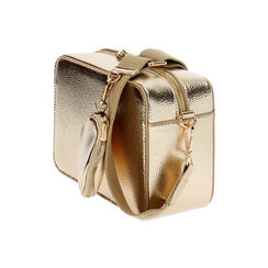 Mini sac femme or en laminé, Primadonna, 255126313LMOROGUNI, 003 preview