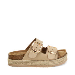 Fussbett beige tacco 4,5 cm, Primadonna, 272882601MFBEIG035, 001a