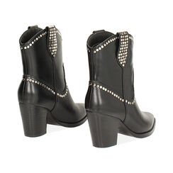 Bottines noires à talon de 7,2 cm pour chaque occasion, Primadonna, 262734615EPNERO035, 004 preview