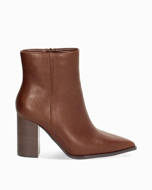BOTAS DE LLUVIA BOTAS CA&Ntilde;A CORTA SINTETI, COGNAC