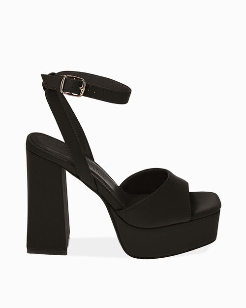 ZAPATOS SANDALIA LYCRA NERO, BLACK