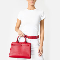 Sac à main femme rouge, Primadonna, 25D508564EPROSSUNI, 002a
