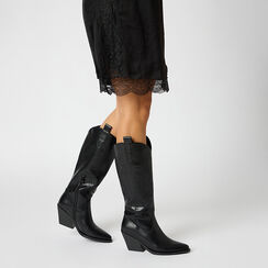 WOMEN SHOES BOOTS SYNTHETIC NERO, Primadonna, 263073127EPNERO036, 002 preview
