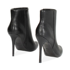 Tronchetto nero con tacco a spillo di 10,5 cm, Primadonna, 262130650EPNERO036, 006 preview