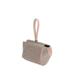 Mini bag nude en satin , Primadonna, 195102428RSNUDEUNI, 002a