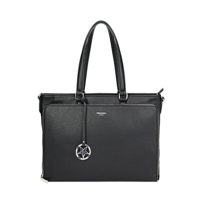 Borsa a spalla donna nera, Primadonna, 255700544EPNEROUNI
