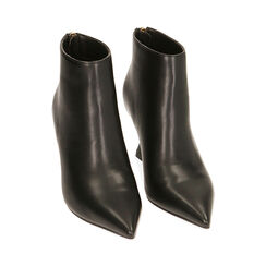 Ankle boots neri, tacco 7,5 cm , Primadonna, 202149301EPNERO037, 002 preview