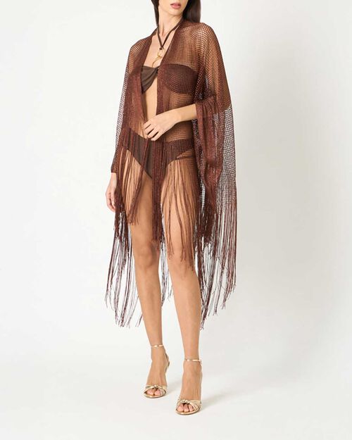 CLOTHING PONCHO FABRIC BRON, 