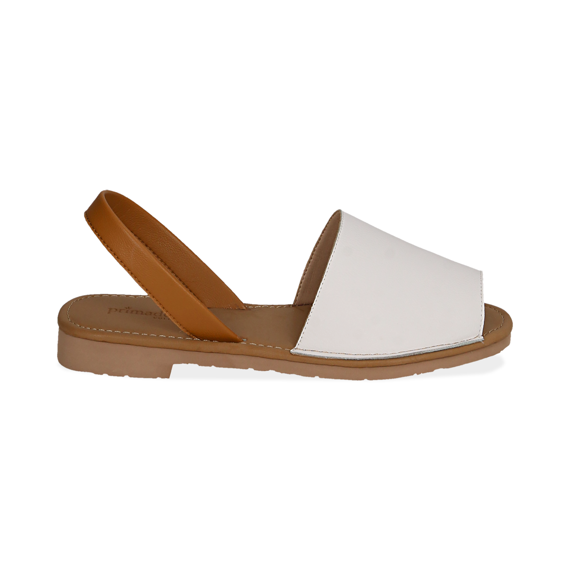sandali bassi bianchi