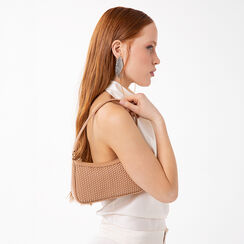 Mini bolso beige con bandolera removible, Primadonna, 275130169EIBEIGUNI, 002a