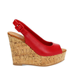 Cuñas de mujer rojas, Primadonna, 254907982EPROSS035, 001a