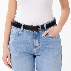 ACCESSORIES BELT SYNTHETIC NERO, Primadonna, 27B413710EPNEROUNI, 002a