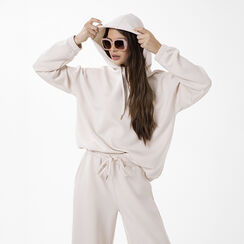 Sudadera crema con detalles urban chic, Primadonna, 272600010TSPANNM, 002 preview