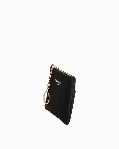 Porte-monnaie noir &eacute;l&eacute;gant, BLACK