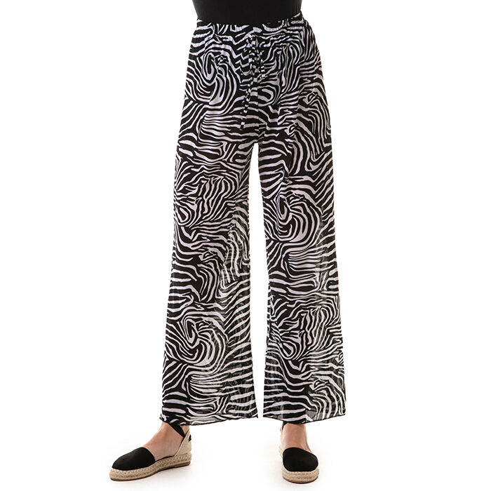 Pantalones mujer blanco/negro | Primadonna Collection