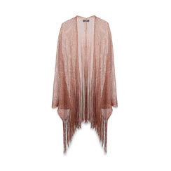 Poncho mujer rosa dorado en tejido, Primadonna, 25B450208TSRAORUNI, 003 preview