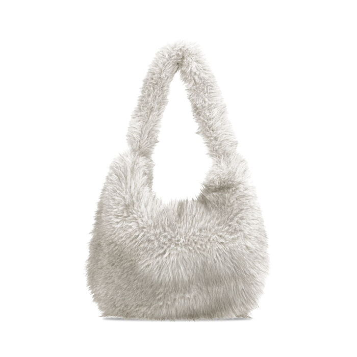 Bolso de mano beige claro con correa cruzada removible, Primadonna, 261902538FUPANNUNI
