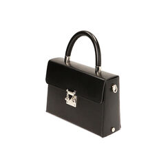Mini-bag nera a mano, Primadonna, 225125058EPNEROUNI, 002 preview