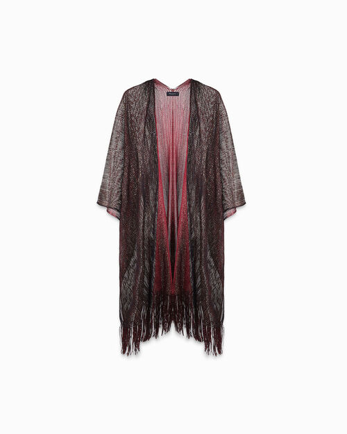 ABBIGLIAMENTO PONCHO TESSUTO BORD, 
