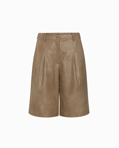 Bermuda camel avec coupe moderne, CAMEL