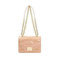 Sac à bandoulière nude en vernis, Primadonna, 245125793VENUDEUNI, 001a