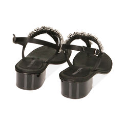 ZAPATOS SANDALIA RASO NERO, Primadonna, 214928802RSNERO039, 003 preview