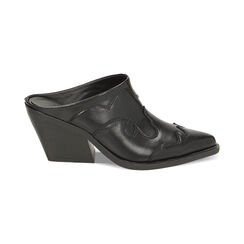 WOMEN SHOES SABOT SYNTHETIC NERO, Primadonna, 233073173EPNERO035, 001 preview