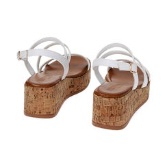Zeppe bianche in sughero, Primadonna, 234987107EPBIAN035, 003 preview