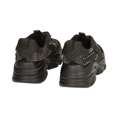 WOMEN SHOES SNEAKERS SYNTHETIC NERO, Primadonna, 229300801EPNERO036, 003 preview