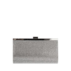 Pochette argento con pietre scintillanti, Primadonna, 275108878LPARGEUNI, 001a