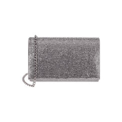 Pochette argento con strass, Primadonna, 215108825LMARGEUNI, 001 preview
