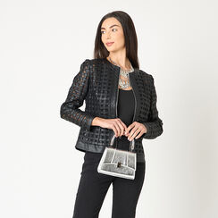 Chaqueta corta mujer negro chic, Primadonna, 256514501EPNEROL, 002a