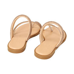 Ciabatte nude infradito con strass, Primadonna, 214913803EPNUDE035, 003 preview