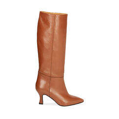 ZAPATOS BOTAS PIEL COGN, Primadonna, 18A506001PECOGN036, 001a