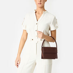 Mini bag donna testa di moro in tessuto, Primadonna, 255130057LYMOROUNI, 002a