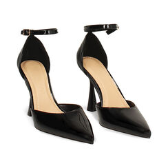 Open shank nero tacco 9,5 cm, Scarpe, 274912967VENERO036, 003 preview
