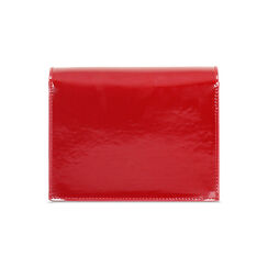 Mini bag rossa in vernice, Primadonna, 245126053VEROSSUNI, 003 preview